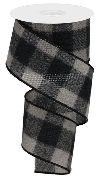 Fuzzy Flannel Black/Grey #40x100ft