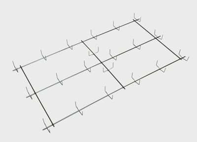 20"X32" Grave Blanket 25 cnt.