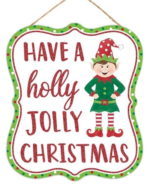 Holly Jolly Elf Glitter