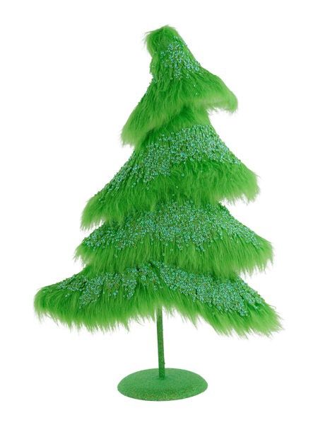 Lime Green Sequin Tree