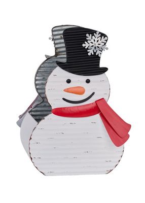 14.5"H x 9.5"L Snowman Planter (Large)