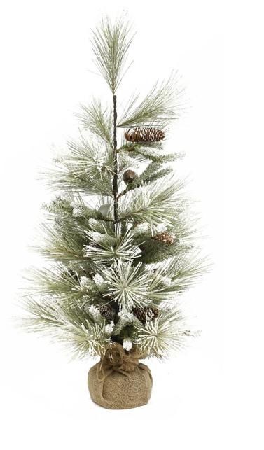 Frosted Mixed White Pine Tree