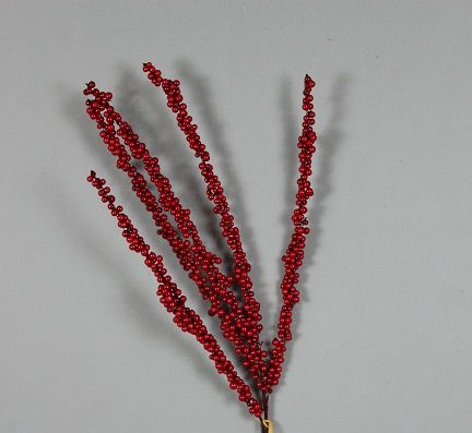 41" Berry Spray x5 Red