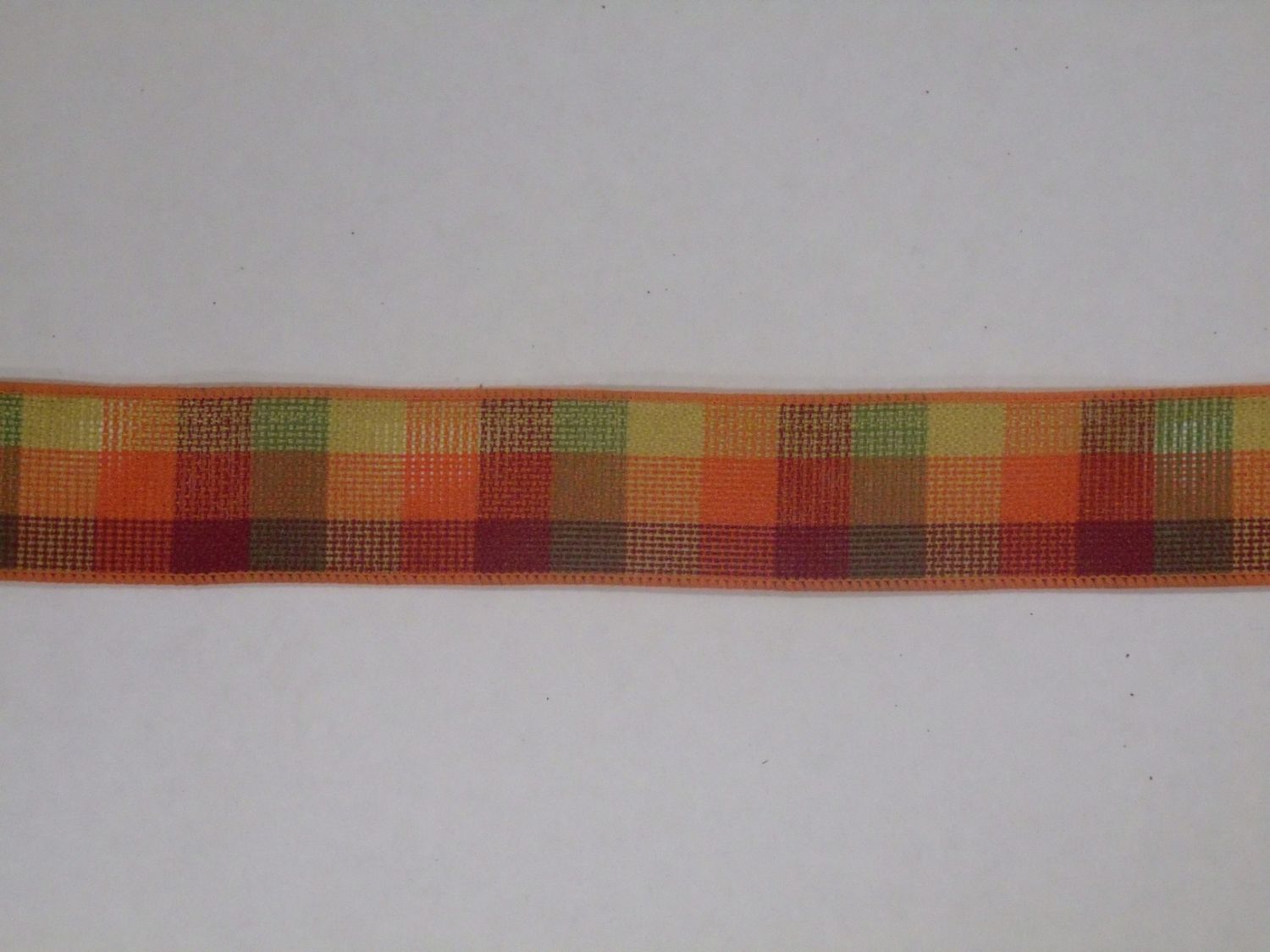 Fall Checks Org/Grn #9 25yd.