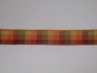 Fall Checks Org/Grn #9 25yd.