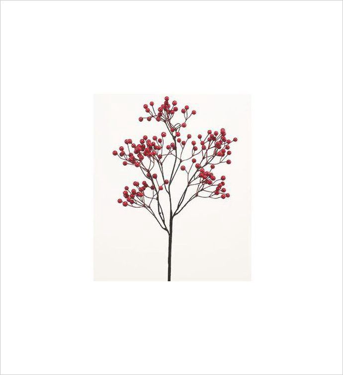 15" Mini Berry Pick RED