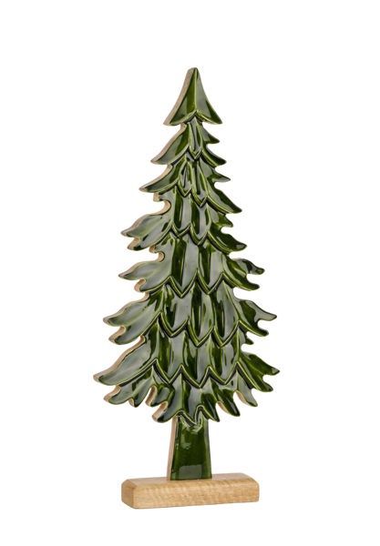 20"H x 9"L Mangowood Tree