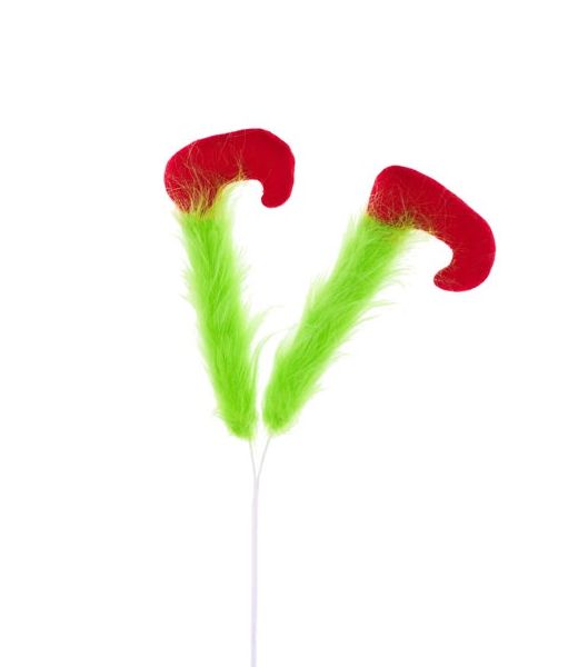 25"L Furry Grinch Legs Pick