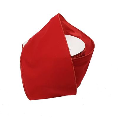 Value Velvet #300x50yd - Red/Wired