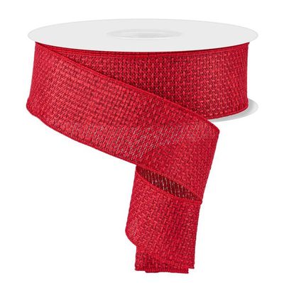 2.5"x50yd Red Woven Cross Hatch