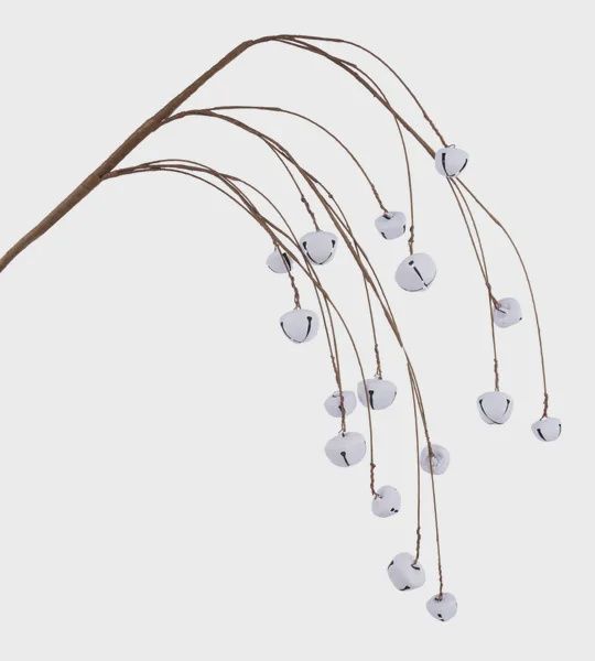 Jingle Bell Hanging Spray - Matte White