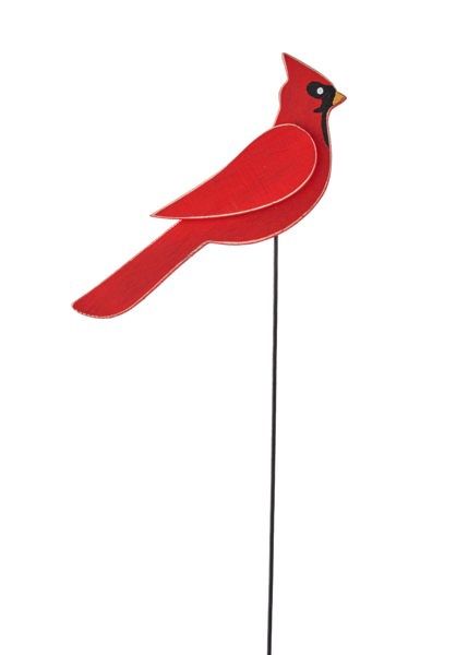 Wooden Cardinal Pick s/6