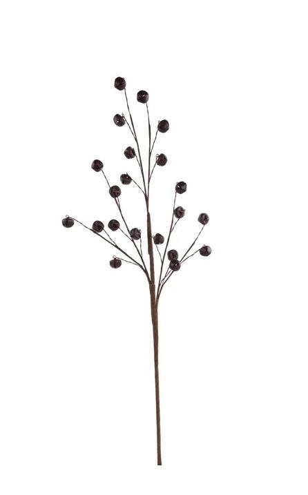 Jingle Bell Spray - Antique Brown