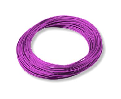 Aluminum Wire 12 ga  x 39 ft Purple