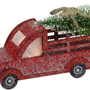 7" Truck/ Tree Orn. with led.
