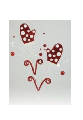 29" Glitter Mittens Curl Spray