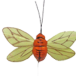 2.5" Bee on wire