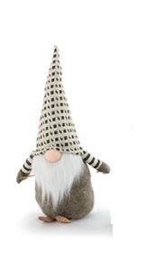 Large Skiing Gnome Santa