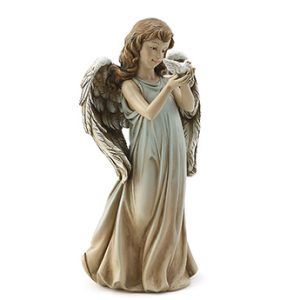 Angel Holding Dove