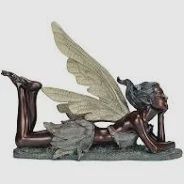 Laying Bronze Fairy