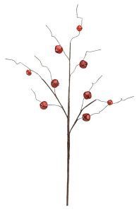 30.5"L Red/Black Jingle Bell