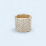 White  Laser Cylinder Planter