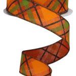 Glitter Plaid on Royal #9x100ft