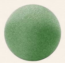 6" Green Styrofoam Ball