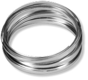 Flat Wire - Silver 3/16 inch