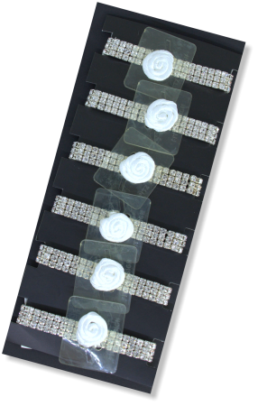 Bulk Princess 3 Row - Dazzle (silver)