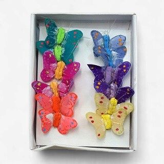 Multi Colored .5" Butterflies