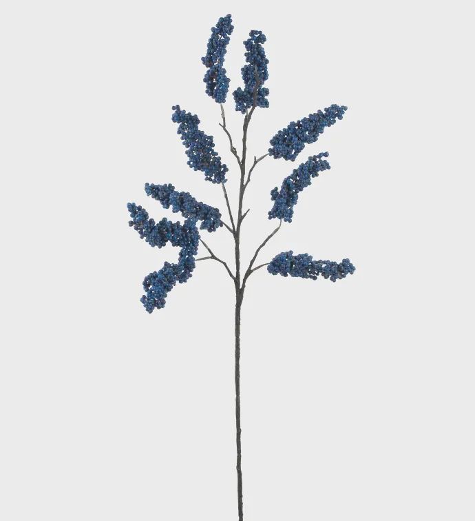 Navy Cluster Berry Spray