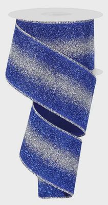 Gradient Glitter Royal Blue 2.5"x100ft