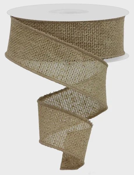 Faux Burlap 1.5"x100ft
