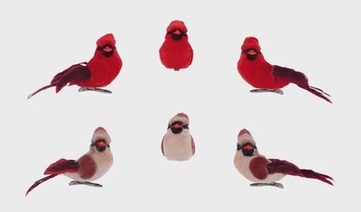 Male/Female Cardinals - 3.5"L