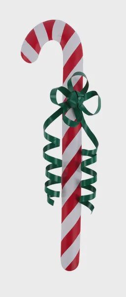 Large Metal Candy Cane