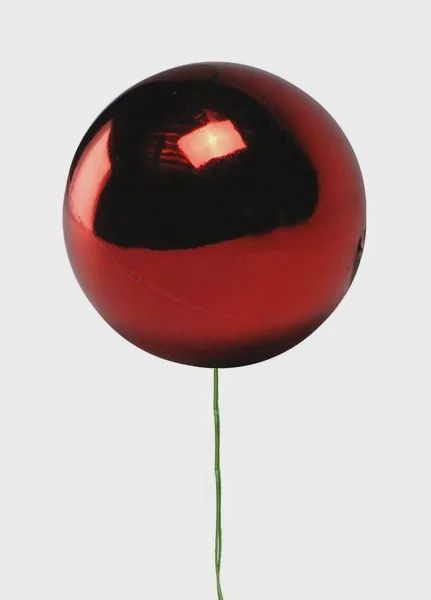 Ball On 10" Wire - Red  (box of 144)