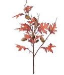Oak Leaf/Acorn Spray- 31"L