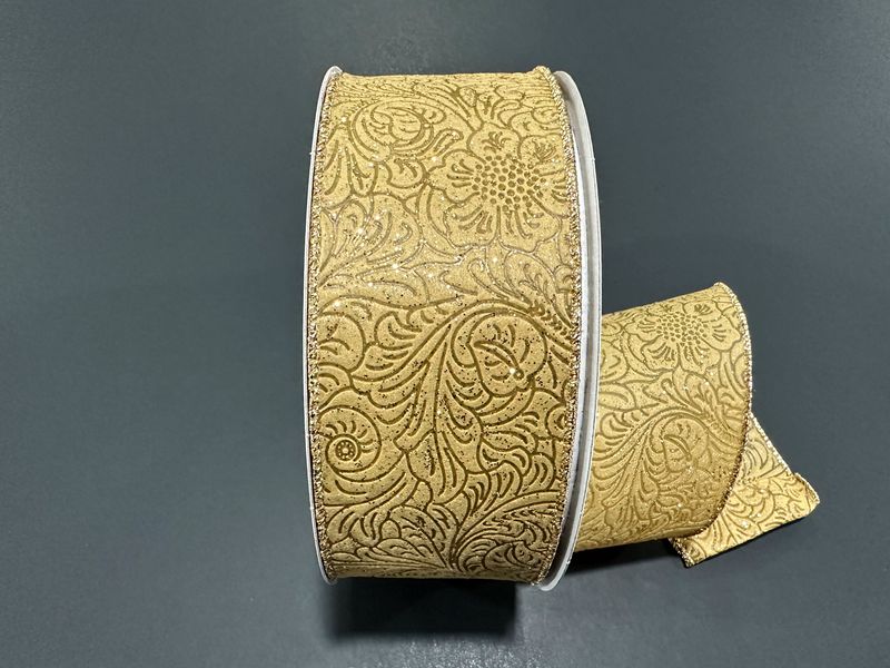 Gold Embossed 2.5"x50yd