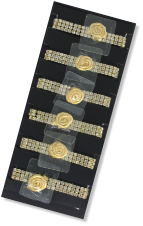 Bulk Princess 3 row - 24 Karat(gold)