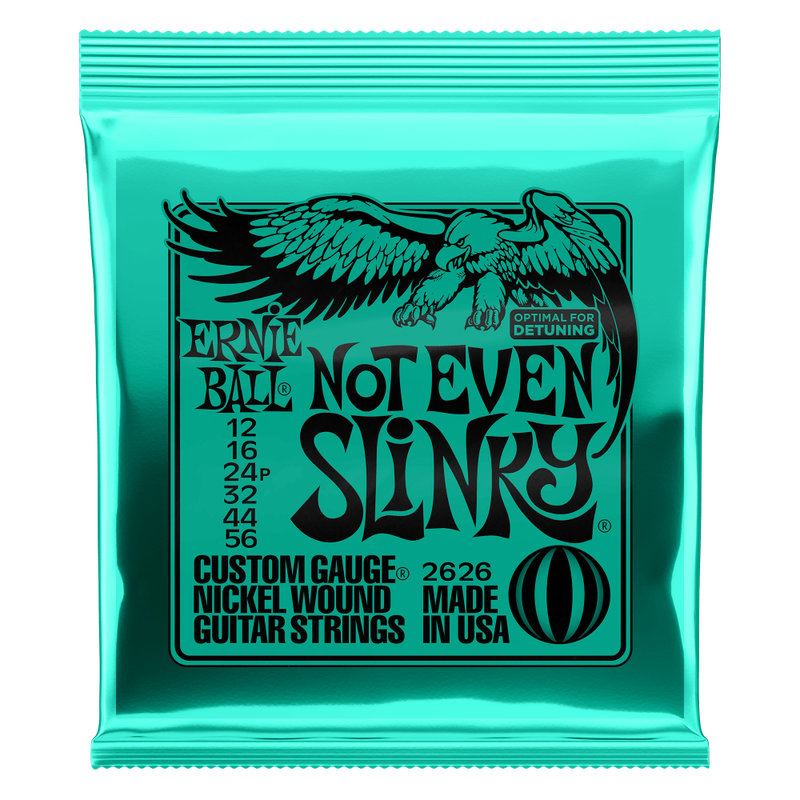 Ernie Ball 2626 Not Even Slinky Nickel Wound Electric Guitar Strings - .012-.056