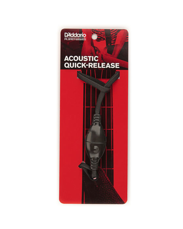 D&#39;Addario Acoustic Quick Release System - Black