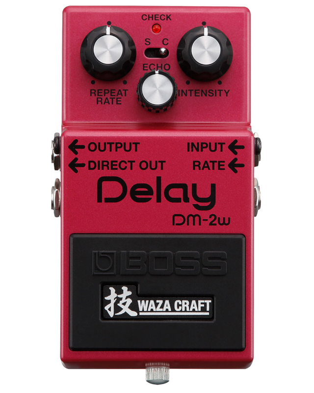 Boss DM-2W Waza Craft Delay Pedal