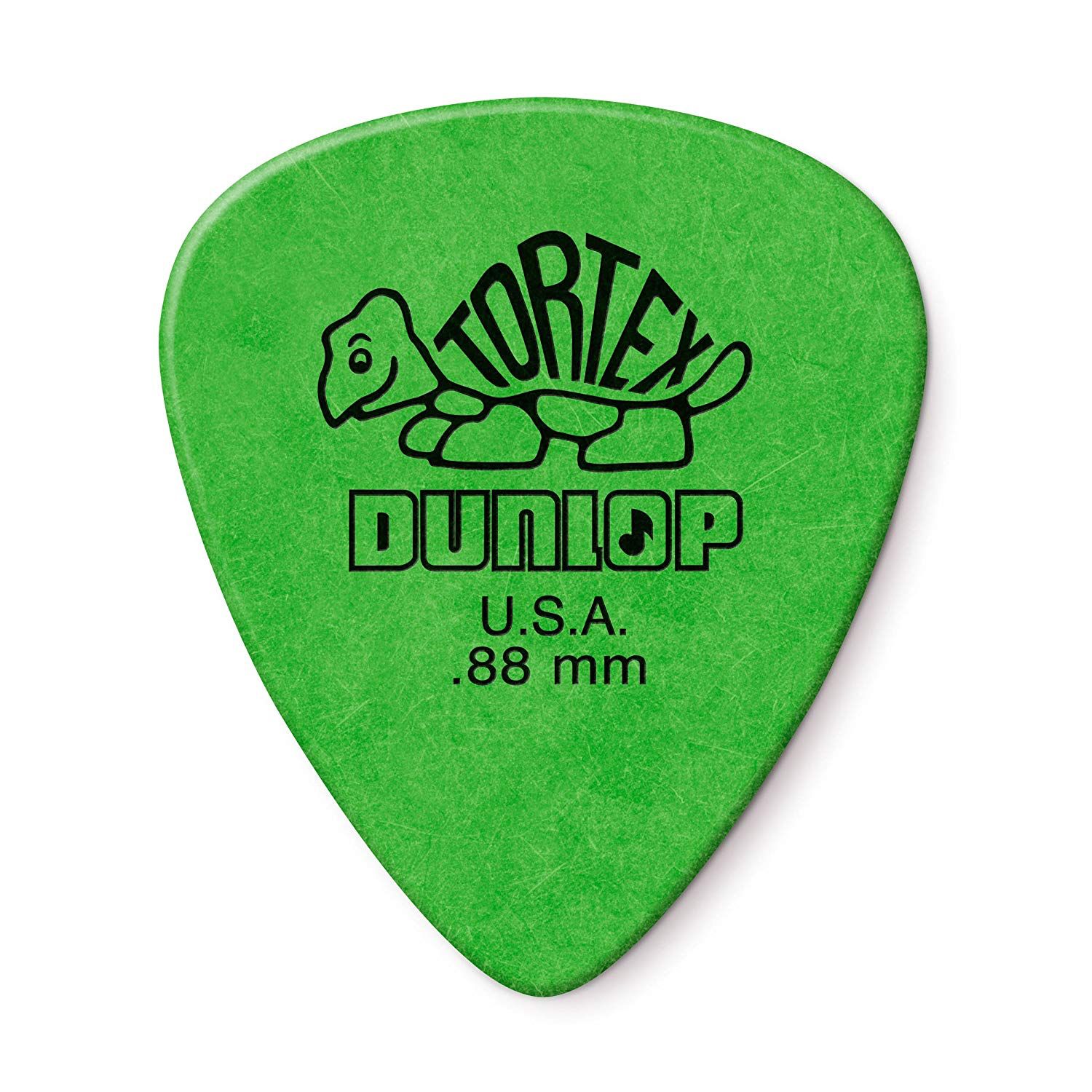 Dunlop 418P.88 Tortex Standard .88mm Green Guitar Picks 12-Pack