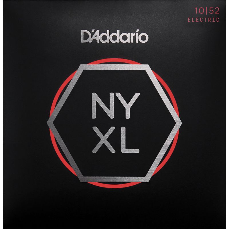 D&#39;Addario NYXL1052 Nickel Wound Electric Strings -.010-.052 Light Top/Heavy Bottom