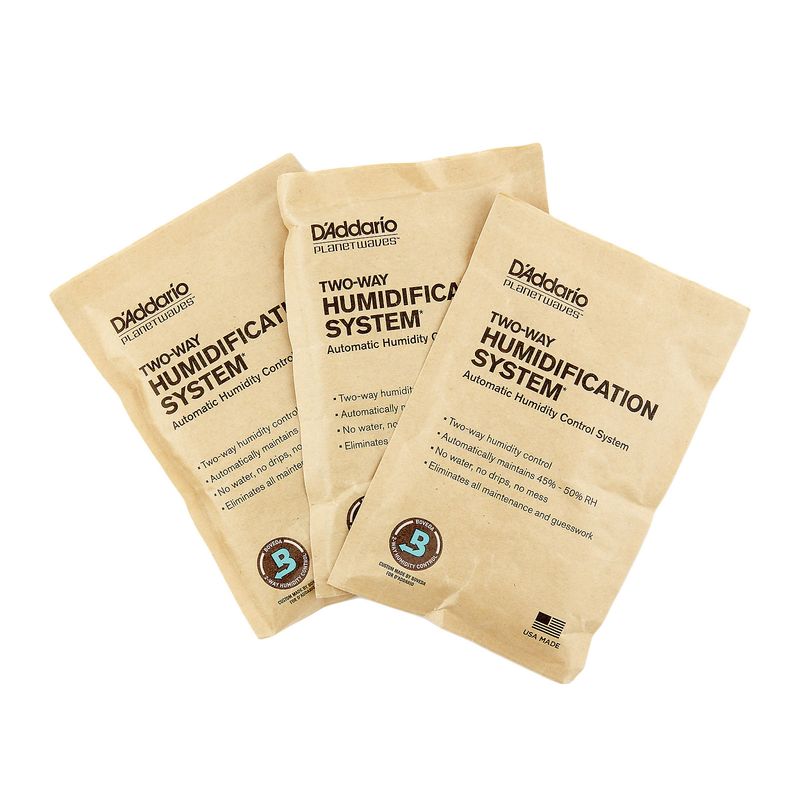 D&#39;addario Humidipak Standard Replacement 3 Pack