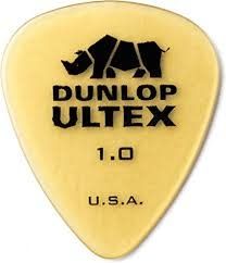 Dunlop 421P1.0 Ultex Standard Guitar Picks, 1.0mm, 6 Pack
