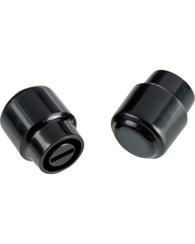 Fender Telecaster &quot;Barrel&quot; Switch Tips, Black (2)