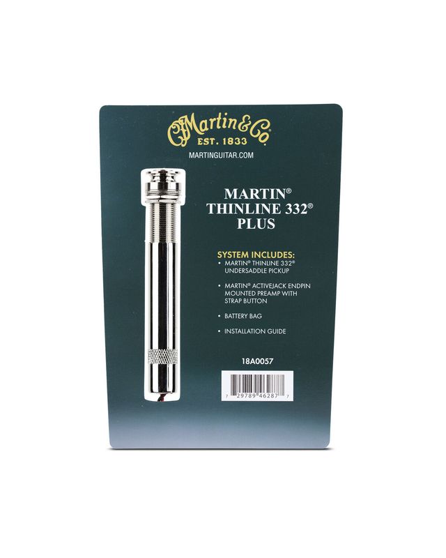 Martin Thinline 332 Plus Undersaddle Acoustic Guitar Pickup *open box