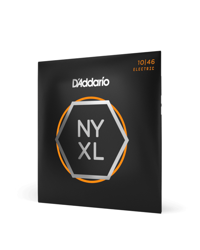 D'Addario NYXL1046 Nickel Wound Electric Strings -.010-.046 Regular Light